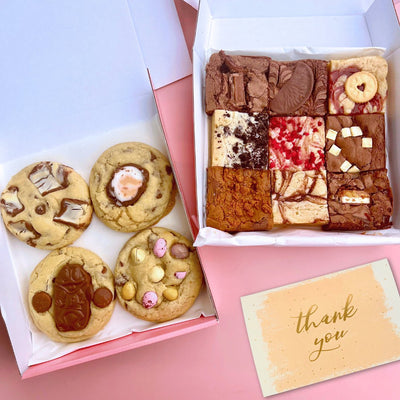 Thank You Ultimate Brownie, Blondie & Cookie Bundle - Blondies Bakes