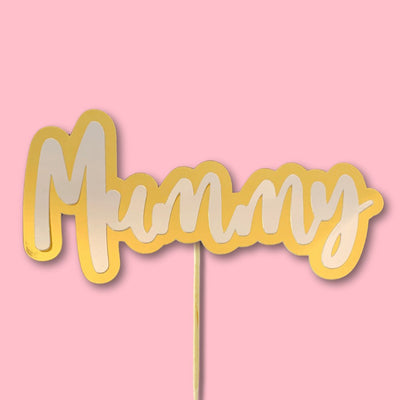 Mummy Topper - Blondies Bakes