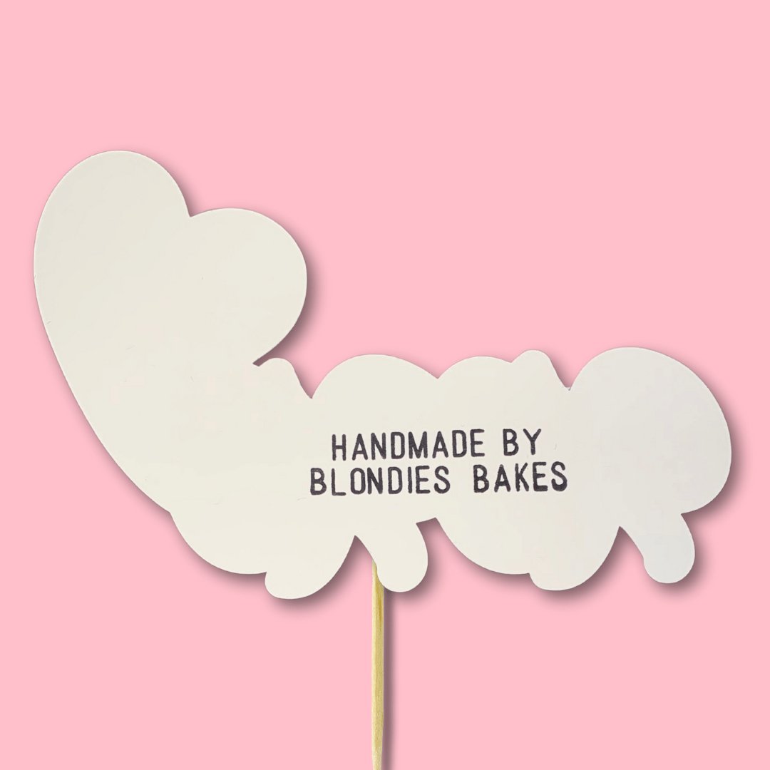 XOXO Topper - Blondies Bakes