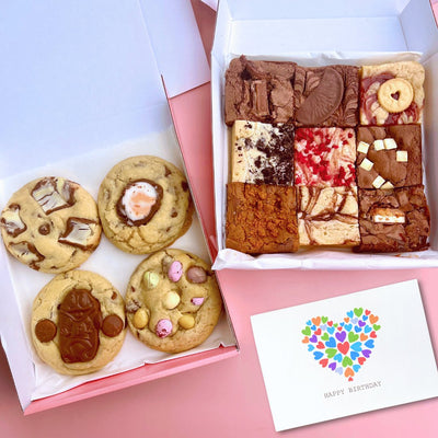 Birthday Ultimate Brownie, Blondie & Cookie Bundle - Blondies Bakes