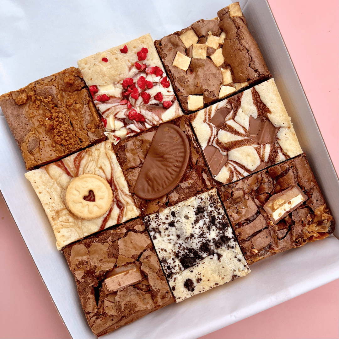 Brownie & Blondie Mixed Box - Blondies Bakes