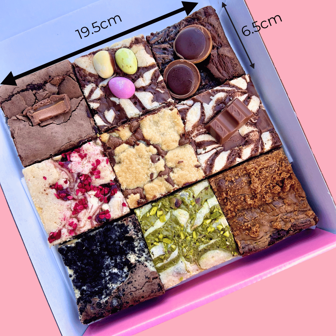 Brownie & Blondie Mixed Box - Blondies Bakes