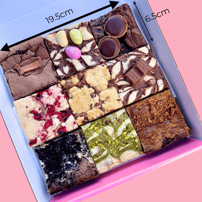 Brownie & Blondie Mixed Box - Blondies Bakes