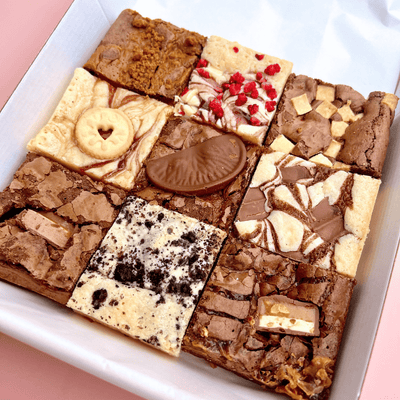 Brownie & Blondie Mixed Box - Blondies Bakes