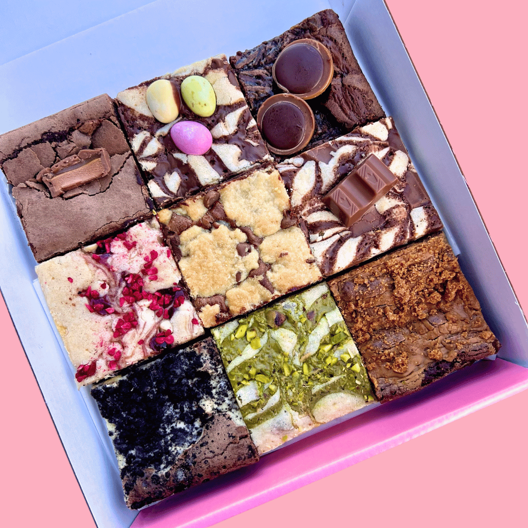 Brownie & Blondie Mixed Box - Blondies Bakes
