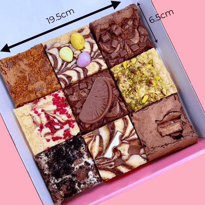 Christmas Brownie & Blondie Mixed Box - Blondies Bakes