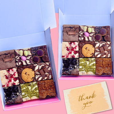 Double Brownie & Blondie Mixed Box - Blondies Bakes