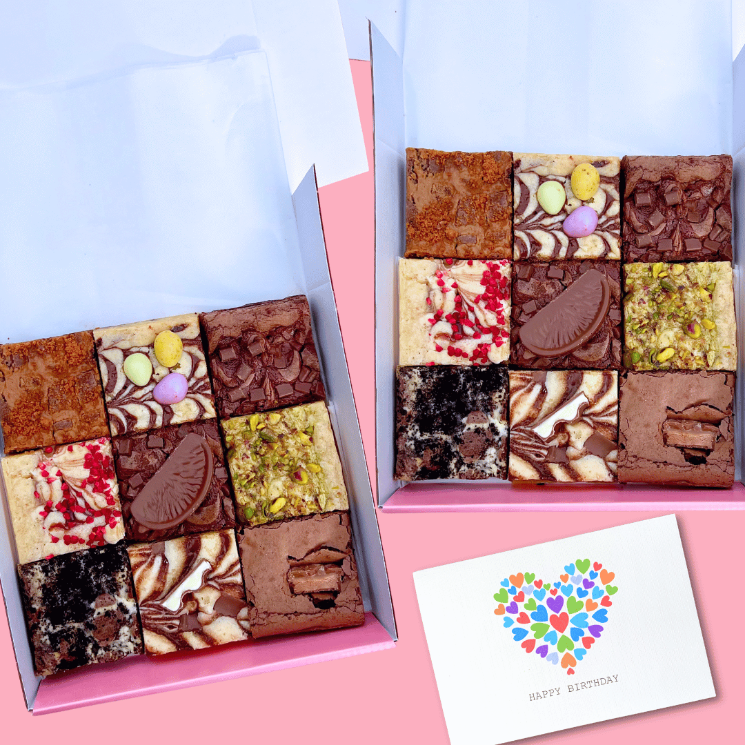 Double Brownie & Blondie Mixed Box - Blondies Bakes