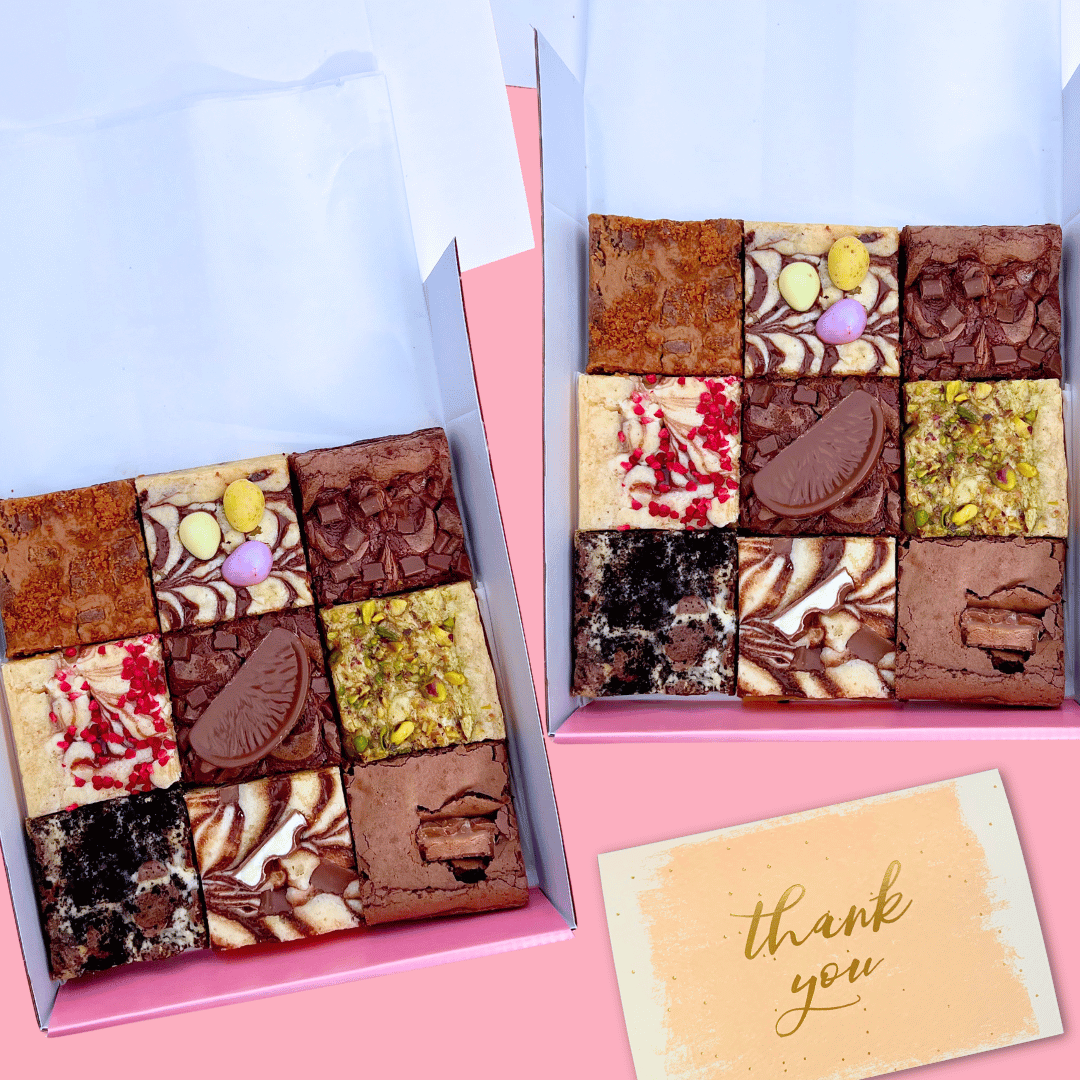 Double Brownie & Blondie Mixed Box - Blondies Bakes