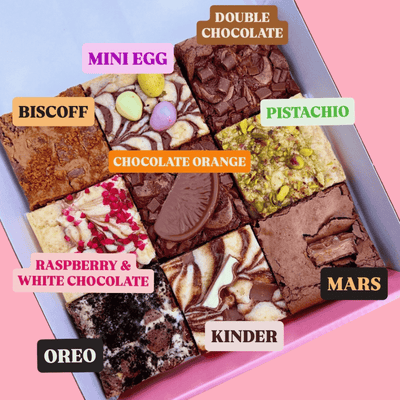 Elf I'm Back Brownie & Blondie Mixed Box - Blondies Bakes