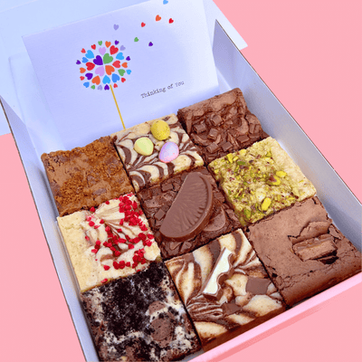 Get Well Soon Brownie & Blondie Mixed Box - Blondies Bakes