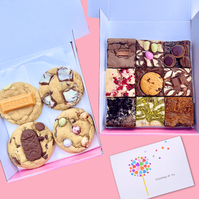 Thinking of You Ultimate Brownie, Blondie & Cookie Bundle - Blondies Bakes