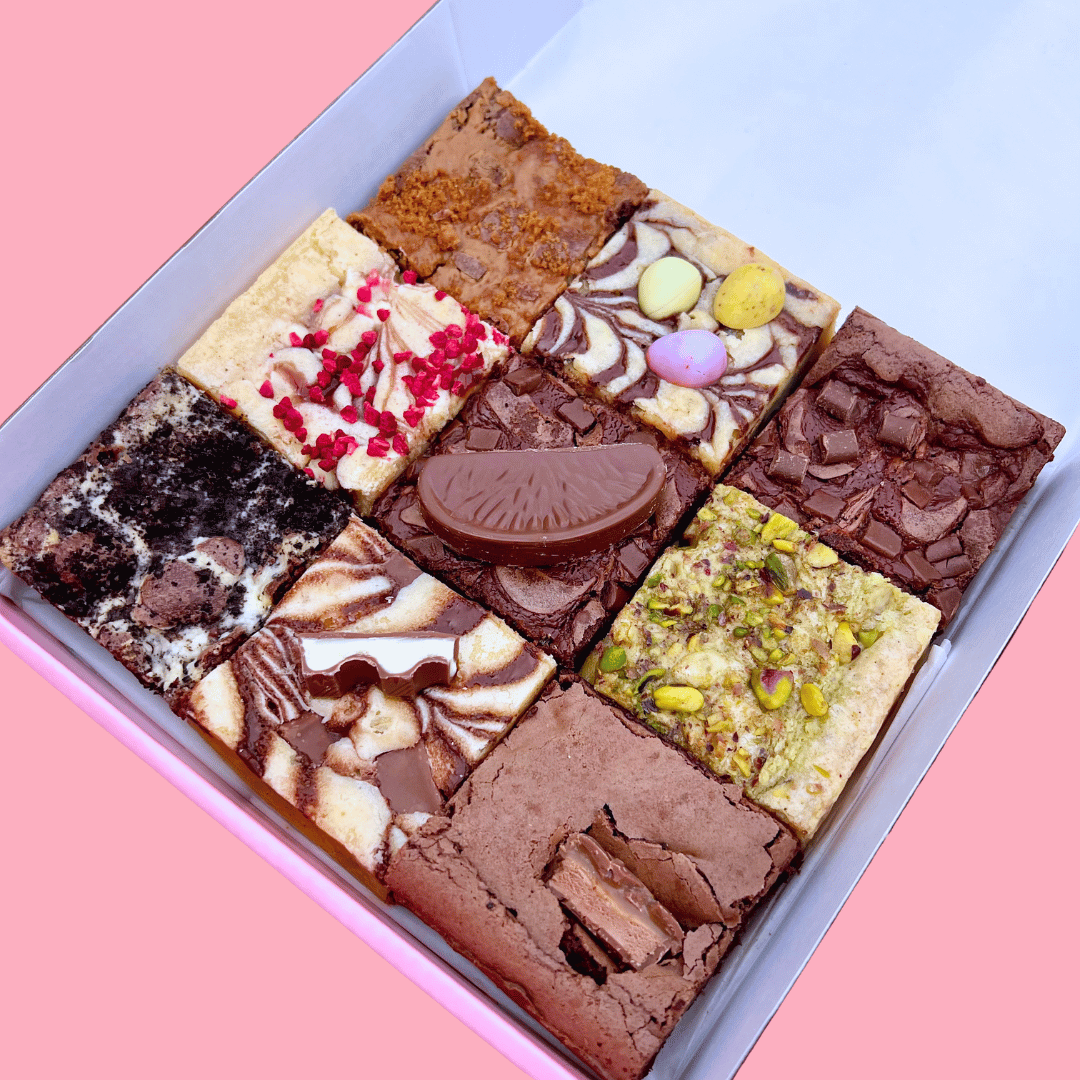 Treat Yourself Brownie & Blondie Mixed Box - Blondies Bakes