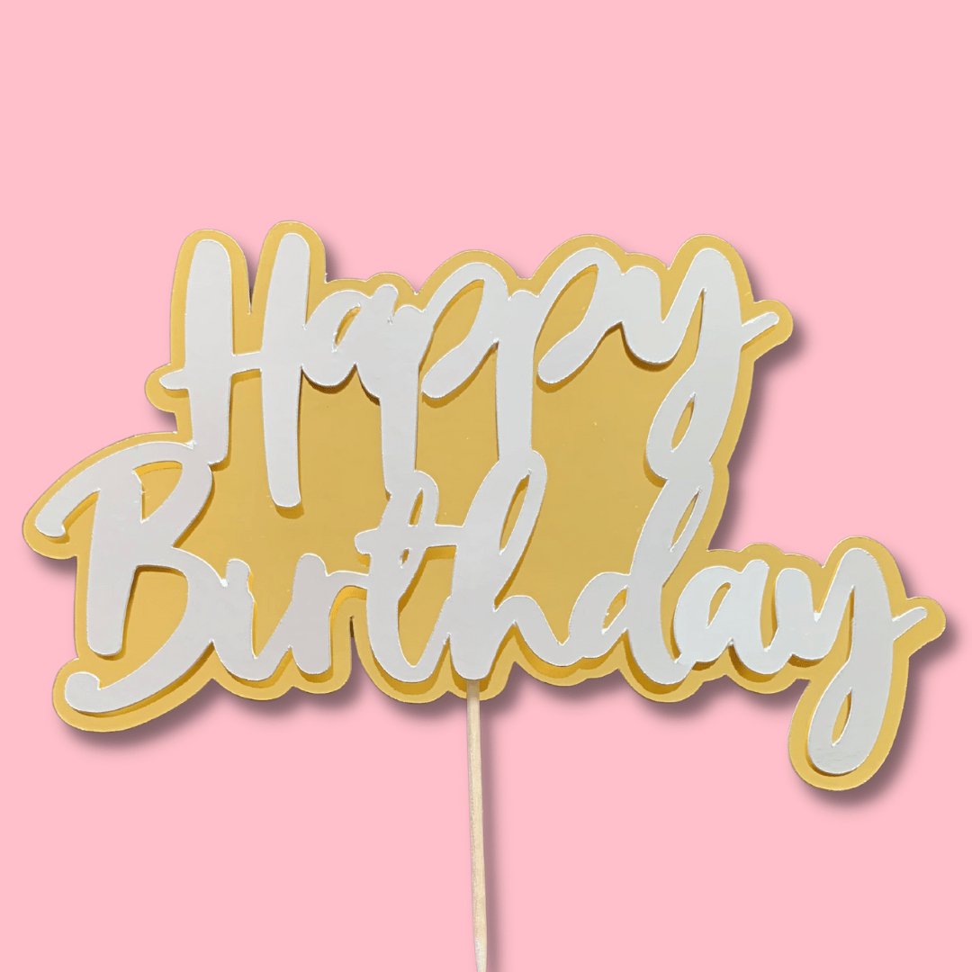 Birthday Topper – Blondies Bakes