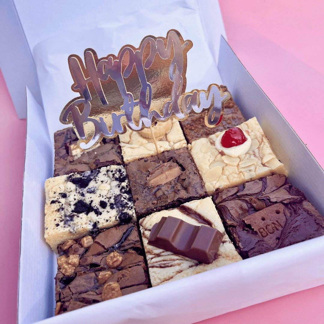 Birthday Ultimate Brownie, Blondie & Cookie Bundle - Blondies Bakes