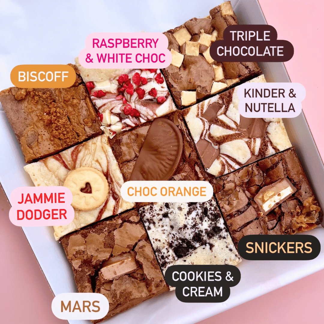 Thinking of You Ultimate Brownie, Blondie & Cookie Bundle - Blondies Bakes