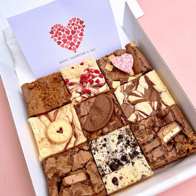 Valentines Ultimate Brownie, Blondie & Cookie Bundle - Blondies Bakes